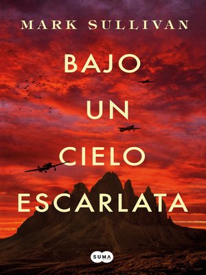 cover image of Bajo un cielo escarlata